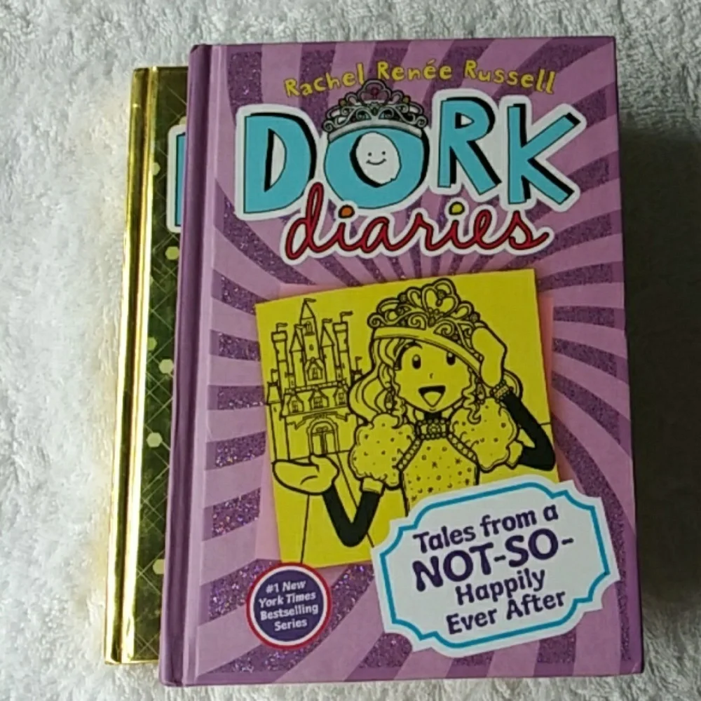 Dork Diaries Set 7 and 8 Hard Covers Book